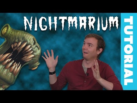 Nightmarium: Revised Edition angol nyelvű társasjáték
