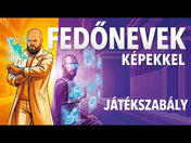 Fedőnevek képekkel-2. kiadás, magyar nyelvű társasjáték