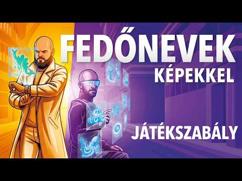 Fedőnevek képekkel-2. kiadás, magyar nyelvű társasjáték