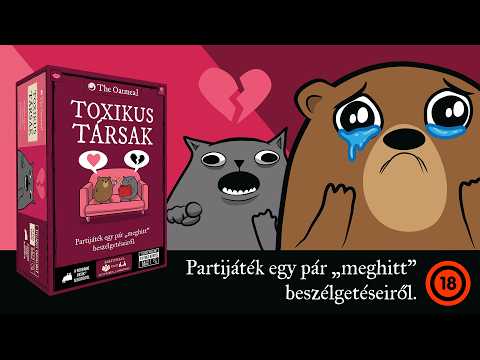 Toxikus társak, magyar nyelvű társasjáték