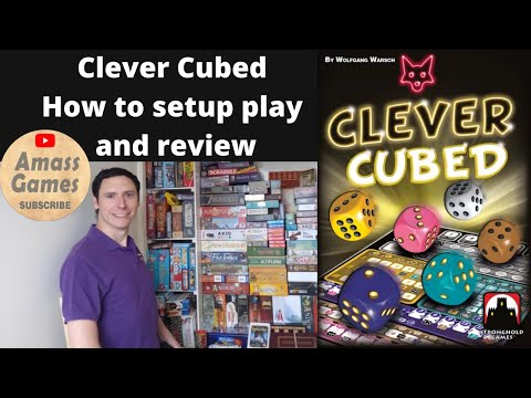 Clever Cubed angol nyelvű társasjáték