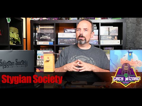 The Stygian Society angol nyelvű társasjáték