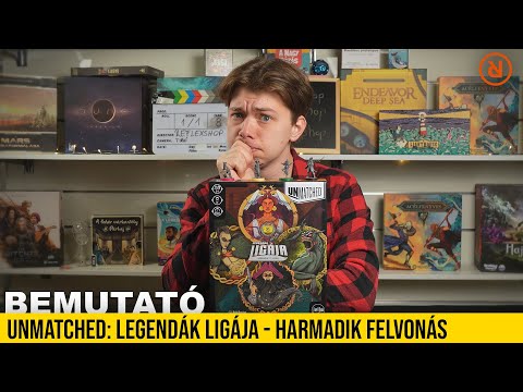 Unmatched: Legendák ligája, Harmadik felvonás magyar nyelvű társasjáték