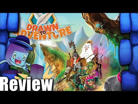 Drawn to Adventure angol nyelvű társasjáték