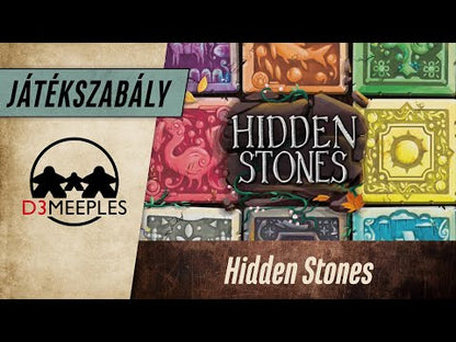 Hidden Stones - Rejtett kövek angol nyelvű társasjáték