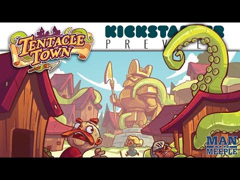 Tentacle Town angol nyelvű társasjáték