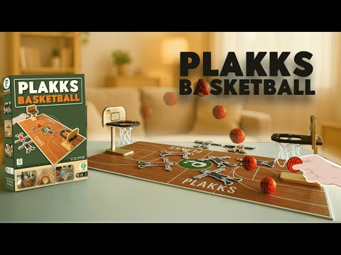 Plakks Basketball többnyelvű társasjáték