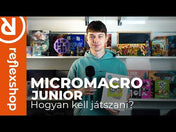 MicroMacro Junior: Állati nyomozók társasjáték bemutató videója, amelyben a bemutató személy ismerteti a játék szabályait, megmutatja a részletgazdag, fekete-fehér várostérképet és a spirálfüzetben található nyomozási feladatokat. A videóban bemutatja, hogyan kell a térképen szereplő karaktereket és eseményeket megkeresni, a nyomokat követni és lépésről lépésre megoldani a rejtélyeket.