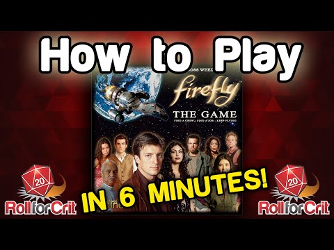 Firefly: The Game angol nyelvű társasjáték