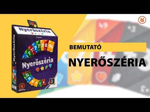 Nyerőszéria magyar nyelvű társasjáték