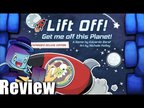 Lift Off! Get me off this Planet! Expanded Deluxe Edition angol nyelvű társasjáték