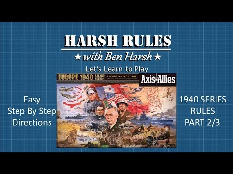 Axis & Allies Europe 1940 Second Edition angol nyelvű társasjáték