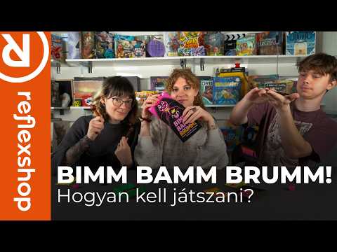 Bimm Bamm Brumm! magyar nyelvű társasjáték