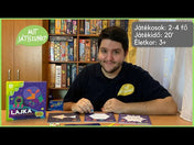 Lajka  Űrutazás 3-5-8 éveseknek magyar nyelvű társasjáték