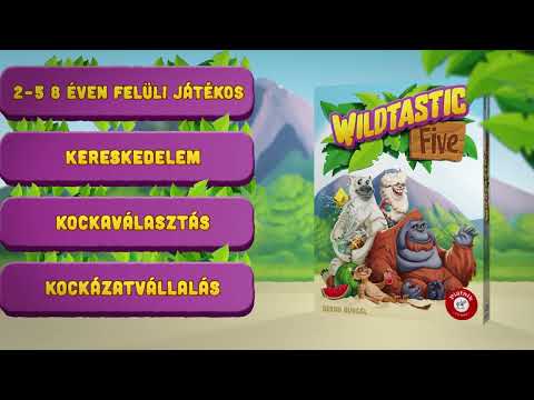 Wildtastic Five, magyar nyelvű társasjáték