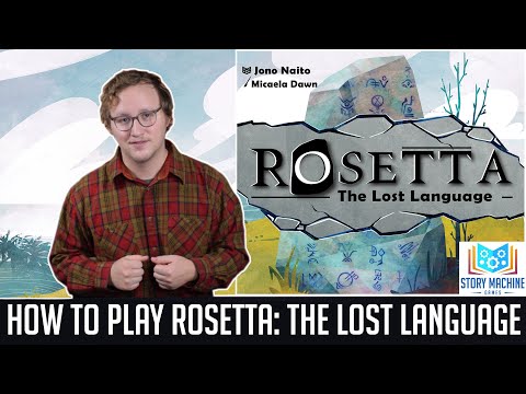 Rosetta: The Lost Language angol nyelvű társasjáték