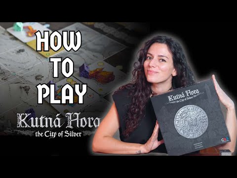 Kutná Hora: The City of Silver angol nyelvű társasjáték