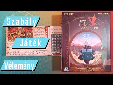 A hobbit: Oda és vissza, magyar nyelvű társasjáték