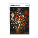 Puzzle Piatnik: Virágcsendélet-Idősebb Jan Brueghel, 1000 darabos