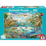 Puzzle Schmidt: Discover the Dinosaurs, 200 darabos