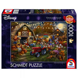 Puzzle Schmidt: Disney, Mickey és Minnie a Tökfesztiválon, 1000 darabos