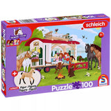 Puzzle Schmidt: Tábortűz a lakókocsi közelében, 100 darabos