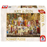 Puzzle Schmidt: The School of Athens 2024, 1000 darabos
