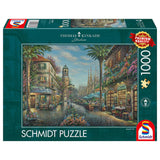 Puzzle Schmidt Thomas Kinkade Spanyol kávézó, 1000 darabos
