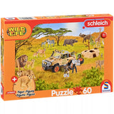Puzzle Schmidt Wild Life In the Savannah, 60 darabos