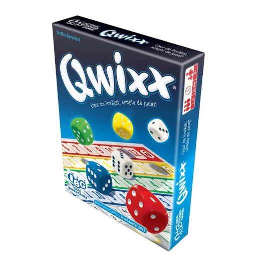Qwixx társasjáték doboza