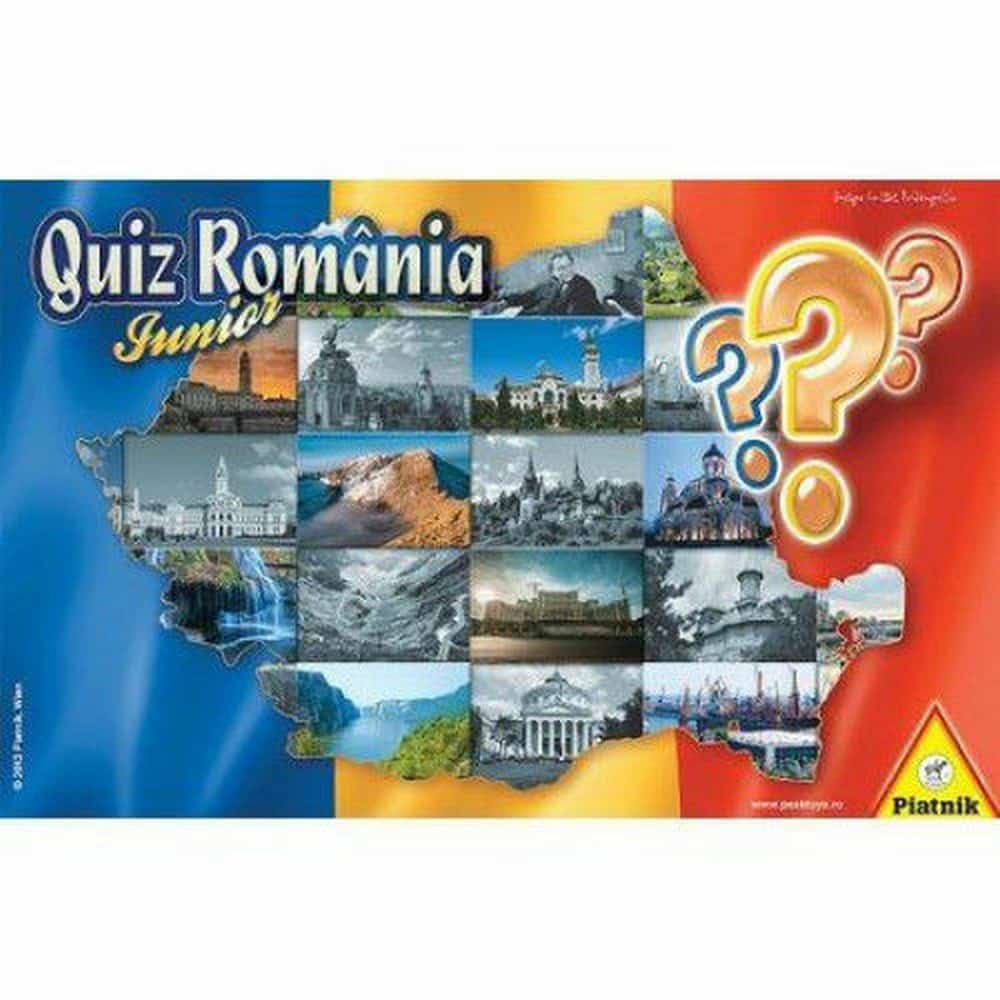 Romania Quiz Junior  - román nyelvű társasjáték