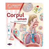 Răspundel Istețel Corpul uman, román nyelvű interaktív könyv