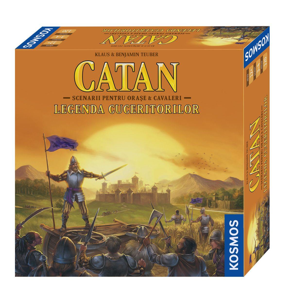 Catan: Legenda cuceritorilor extensie-Kosmos-1-Jocozaur