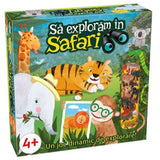 Să explorăm în safari! román nyelvű társasjáték