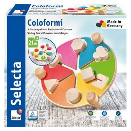 Selecta - Coloformi - fajáték doboz fedolap