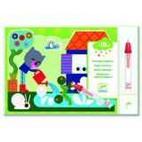 Djeco Varázs színező,a kertben DJ09063