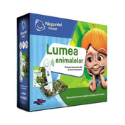 Răspundel Istețel Set Lumea Animalelor (creion+carte) román nyelvű könyv