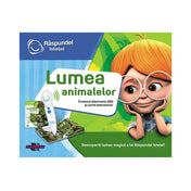 Răspundel Istețel Set Lumea Animalelor (creion+carte) román nyelvű könyv