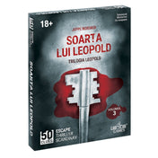 50 Clues Soarta lui Leopold román nyelvű társasjáték