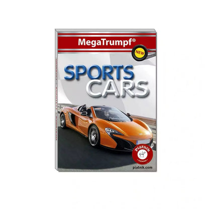 Sports cars - kvartett kártyajáték