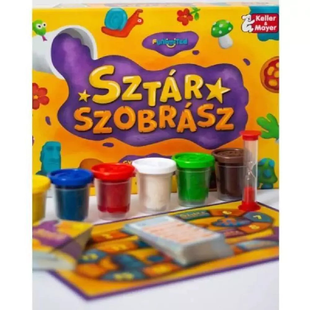 Sztárszobrász magyar nyelvű társasjáték