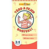 Törd a fejed Borival! 3-4 éveseknek, magyar nyelvű foglalkoztató