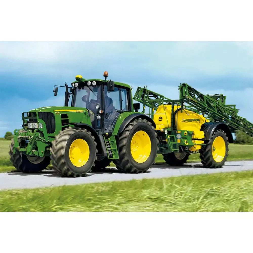 Schmidt Puzzle: John Deere - 6630 Traktor permetezővel, 40 darabos puzzle