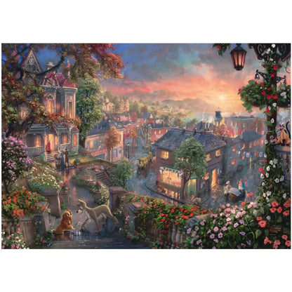 Puzzle Schmidt: Disney - Susi és Tekergő, 1000 darabos