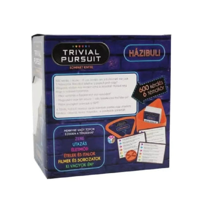 Trivial Pursuit: Házibuli Doboz háta