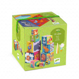 Djeco Vicces toronyépítő kocka DJ08503