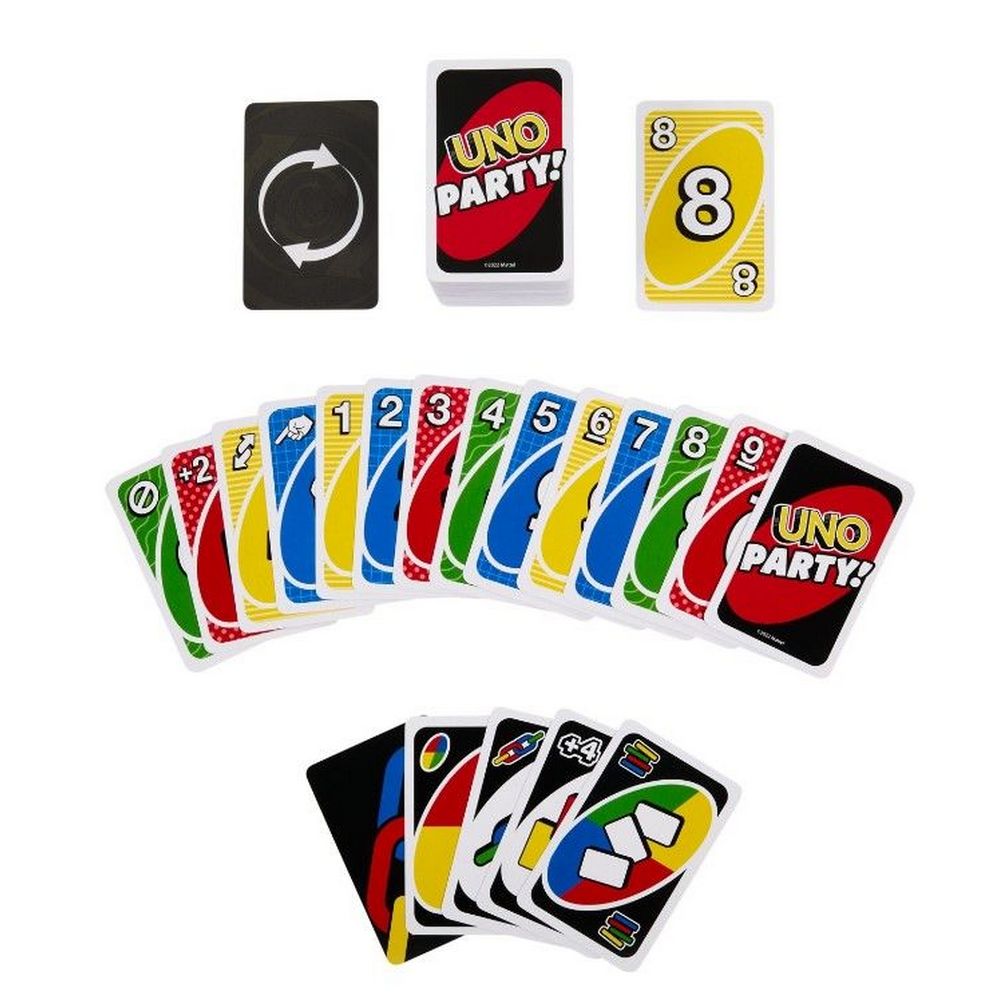 UNO Party! többnyelvű társasjáték