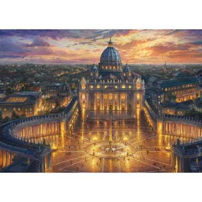 Puzzle Schmidt: Thomas Kinkade - A Vatikán, 1000 darabos