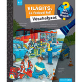 Világíts, és fedezd fel! Vészhelyzet, magyar nyelvű könyv