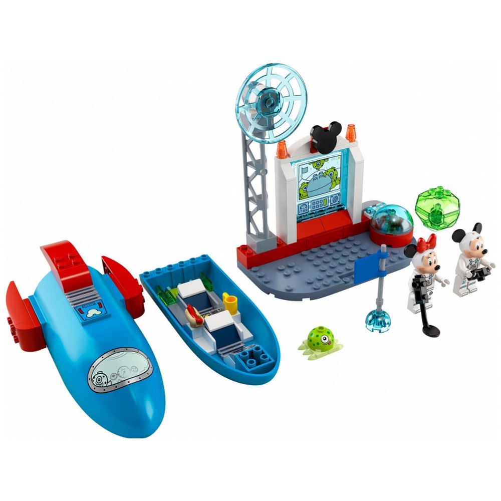 LEGO Disney Mickey egér és Minnie egér űrrakétája 10774 88 darabos